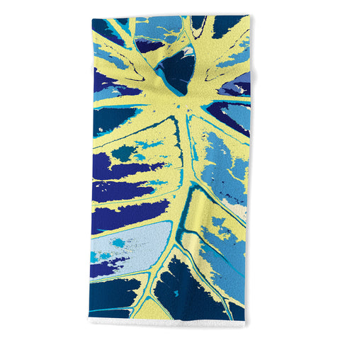 Rosie Brown Garden Curves Beach Towel