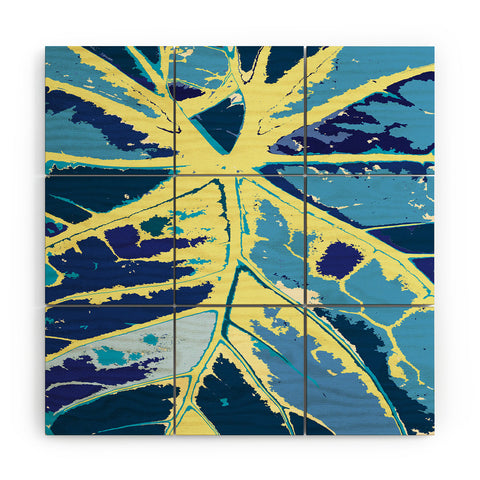 Rosie Brown Garden Curves Wood Wall Mural