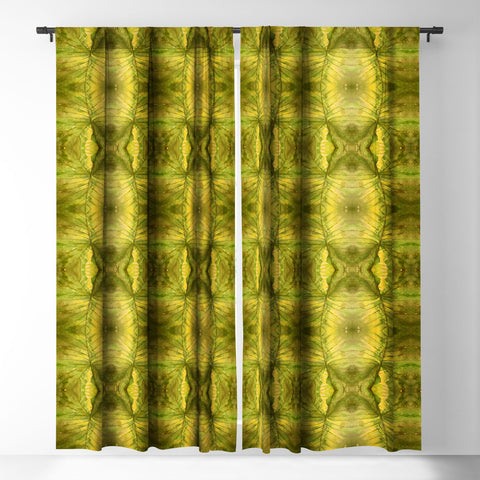 Rosie Brown Garden Shadows Blackout Window Curtain