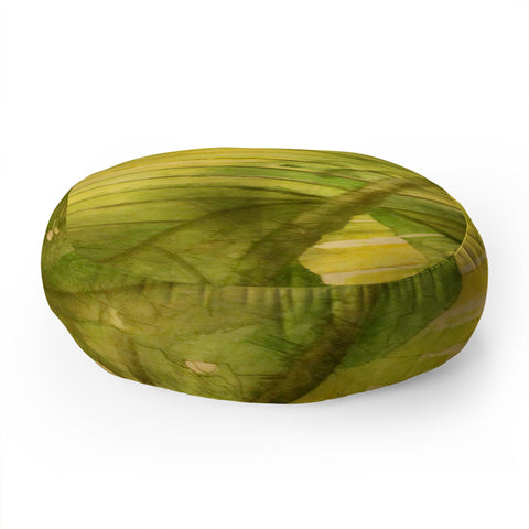 Rosie Brown Garden Shadows Floor Pillow Round