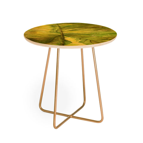Rosie Brown Garden Shadows Round Side Table