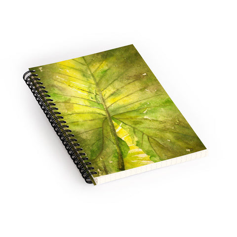 Rosie Brown Garden Shadows Spiral Notebook