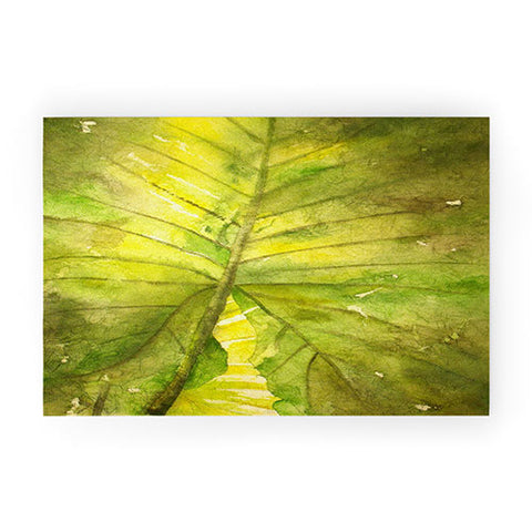 Rosie Brown Garden Shadows Welcome Mat