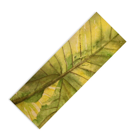 Rosie Brown Garden Shadows Yoga Mat