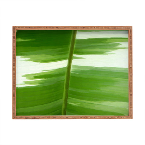 Rosie Brown Garden Stripes Rectangular Tray