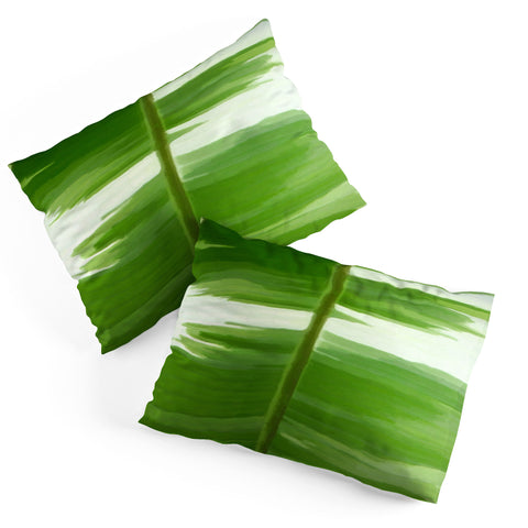 Rosie Brown Garden Stripes Pillow Shams