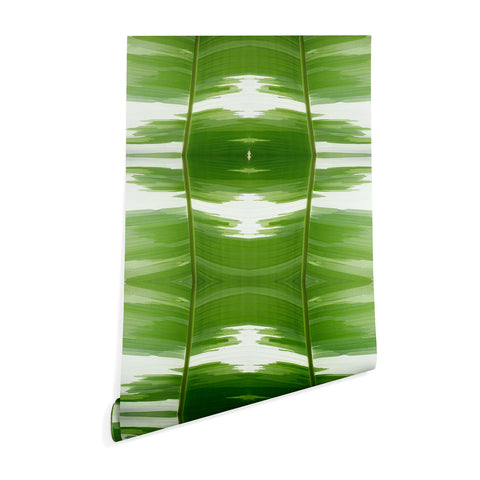 Rosie Brown Garden Stripes Wallpaper