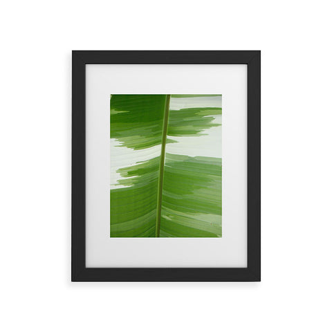 Rosie Brown Garden Stripes Framed Art Print