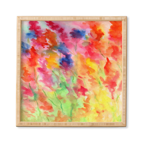 Rosie Brown Gladiolus Framed Wall Art