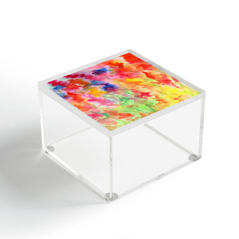 Rosie Brown Gladiolus Acrylic Box