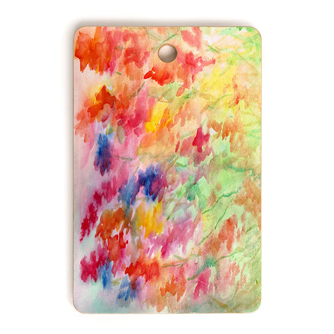 Rosie Brown Gladiolus Cutting Board Rectangle