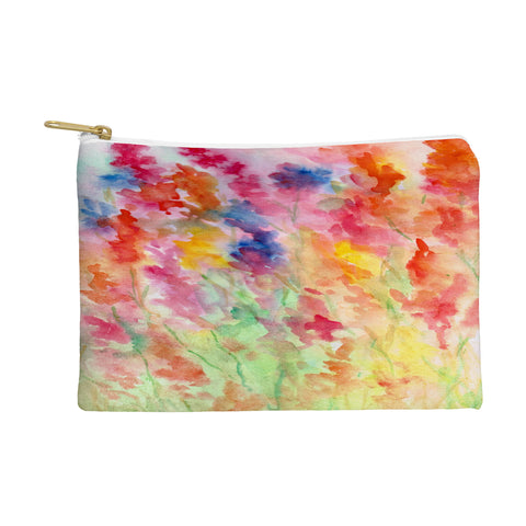 Rosie Brown Gladiolus Pouch
