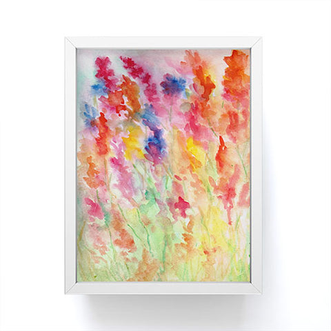 Rosie Brown Gladiolus Framed Mini Art Print