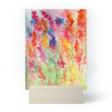 Rosie Brown Gladiolus Mini Art Print