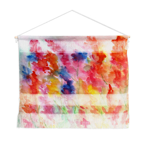 Rosie Brown Gladiolus Wall Hanging Landscape