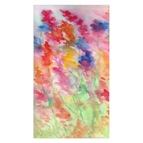 Rosie Brown Gladiolus Tablecloth