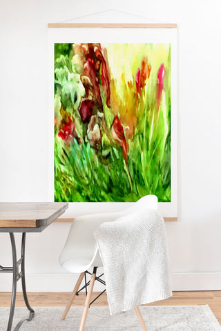 Rosie Brown Glorious Garden Art Print And Hanger