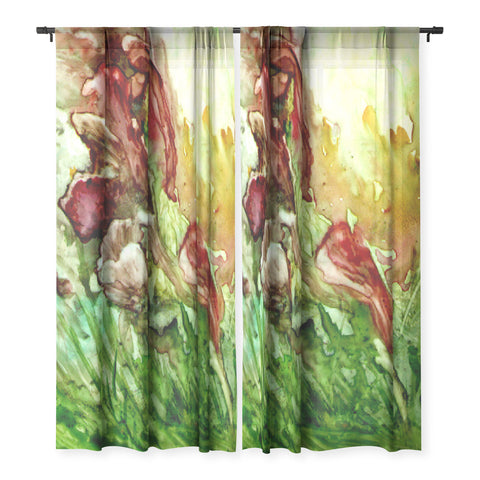 Rosie Brown Glorious Garden Sheer Non Repeat