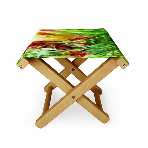 Rosie Brown Glorious Garden Folding Stool