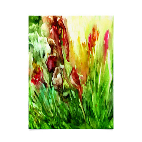 Rosie Brown Glorious Garden Poster