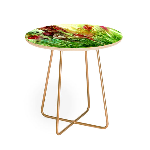 Rosie Brown Glorious Garden Round Side Table