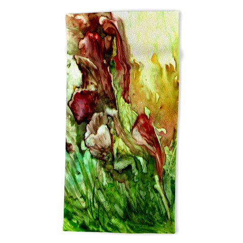 Rosie Brown Glorious Garden Beach Towel