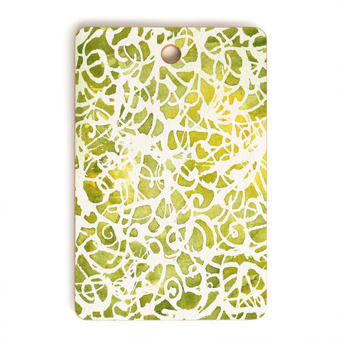Rosie Brown Golden Wrapper Cutting Board Rectangle