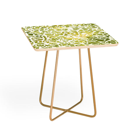 Rosie Brown Golden Wrapper Side Table