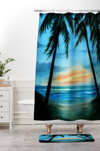 Rosie Brown Good Morning Sunshine Shower Curtain And Mat