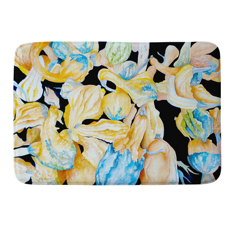 Rosie Brown Gourds Galore Memory Foam Bath Mat