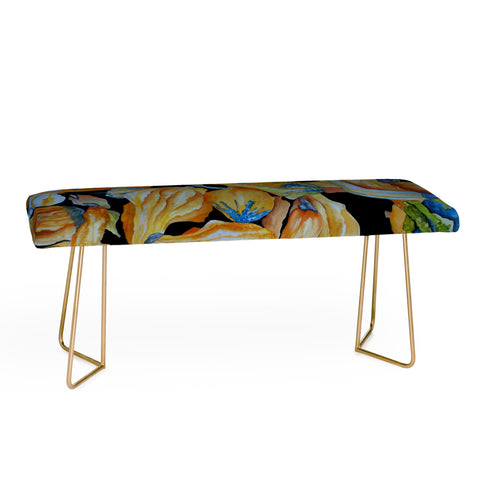 Rosie Brown Gourds Galore Bench