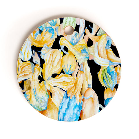 Rosie Brown Gourds Galore Cutting Board Round