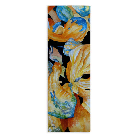 Rosie Brown Gourds Galore Yoga Towel