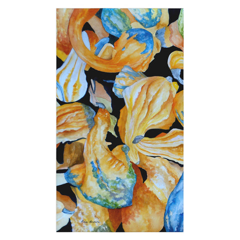Rosie Brown Gourds Galore Tablecloth