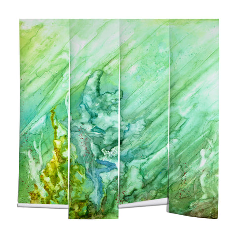 Rosie Brown Green Coral Wall Mural