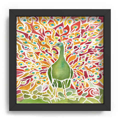 Rosie Brown Grove Peacock Recessed Framing Square