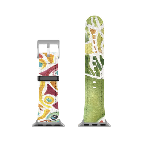 Rosie Brown Grove Peacock Apple Watch Band