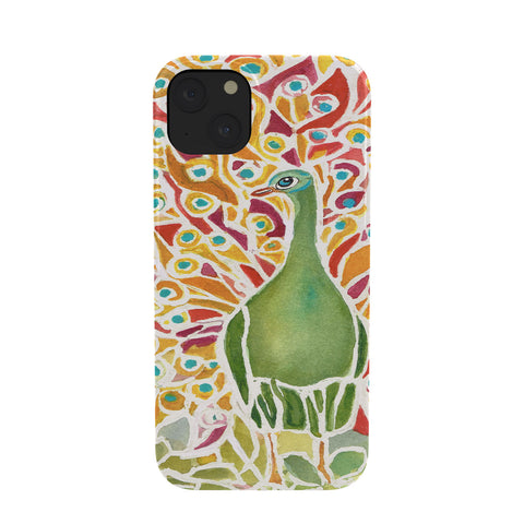 Rosie Brown Grove Peacock Phone Case