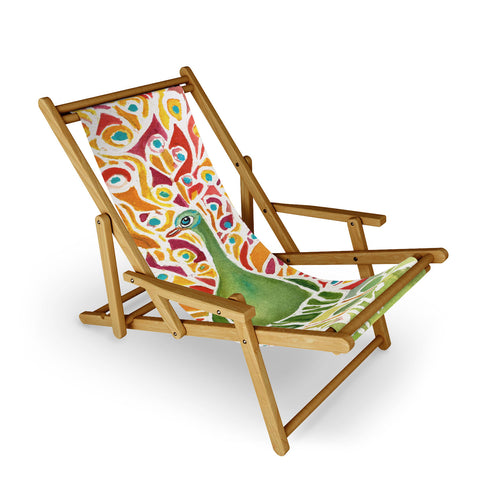 Rosie Brown Grove Peacock Sling Chair