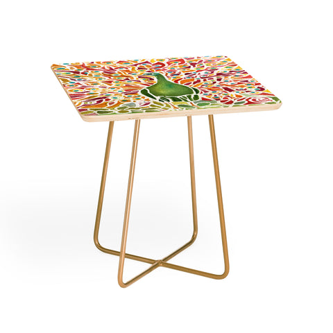 Rosie Brown Grove Peacock Side Table