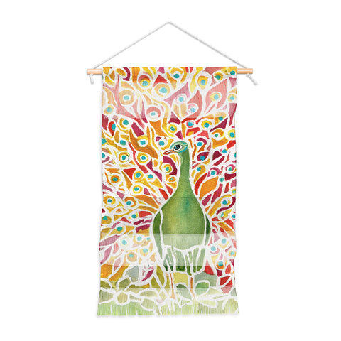 Rosie Brown Grove Peacock Wall Hanging Portrait