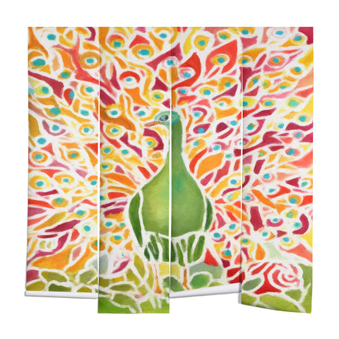 Rosie Brown Grove Peacock Wall Mural