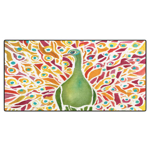 Rosie Brown Grove Peacock Desk Mat