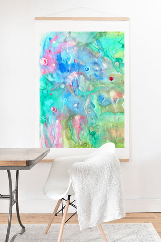 Rosie Brown Happiness 3 Art Print And Hanger