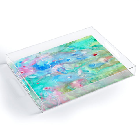 Rosie Brown Happiness 3 Acrylic Tray