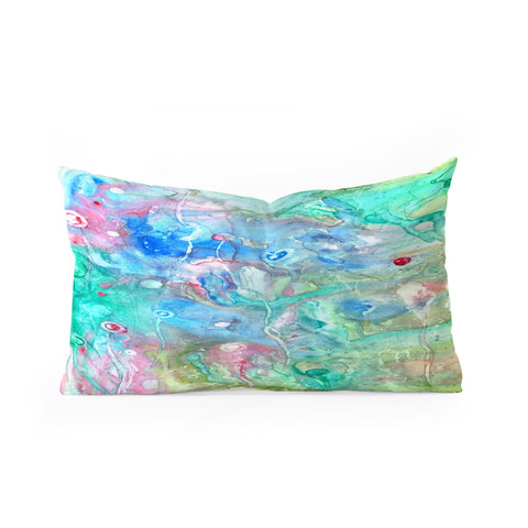 Rosie Brown Happiness 3 Oblong Throw Pillow