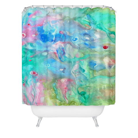 Rosie Brown Happiness 3 Shower Curtain