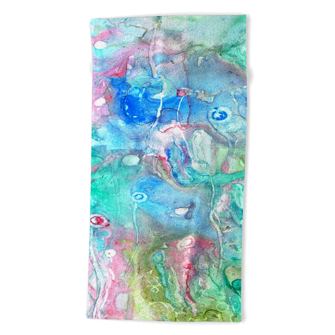 Rosie Brown Happiness 3 Beach Towel