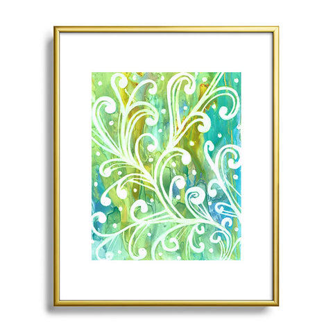 Rosie Brown Happy Dance Metal Framed Art Print