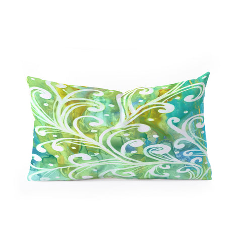 Rosie Brown Happy Dance Oblong Throw Pillow